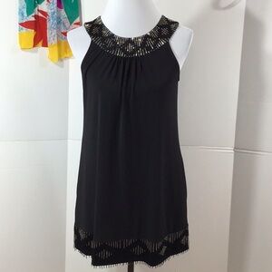 Express beaded mini dress/tunic S